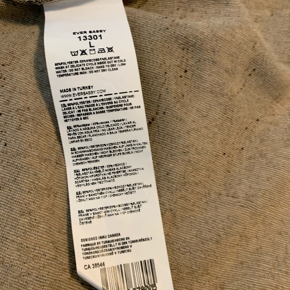 Ever Sassy L Long Vest NEW - Picture 7 of 16